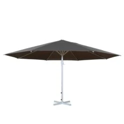 Sonnenschirm Meran II, Gastronomie Marktschirm, Ø 5m Polyester/Alu Mast Weiß 28kg ~ Creme-beige Ohne Ständer -Wohnmöbel 8082c5f5 78d4 4bfe 81e9 5b0f79dd7dd7 1