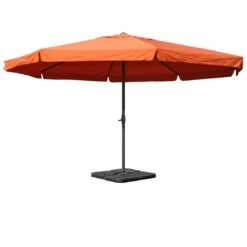 Sonnenschirm Meran Pro, Gastronomie Marktschirm Mit Volant Ø 5m Polyester/Alu 28kg ~ Creme Ohne Ständer -Wohnmöbel 80f526d7 0888 44dc 9cd1 14209c990aaf 8