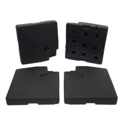 Sonnenschirmständer HWC-F79, Ampelschirmständer Marktschirmständer Für Bodenkreuz, Befüllbar 124kg -Wohnmöbel 81fddadb bac7 4baf bff5 7aa945e60651