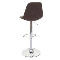 2er-Set Barhocker HWC-A67, Barstuhl Tresenhocker ~ Vintage Dunkelbraun, Textil -Wohnmöbel 8349f780 46b4 43c6 be23 36000dd604f0