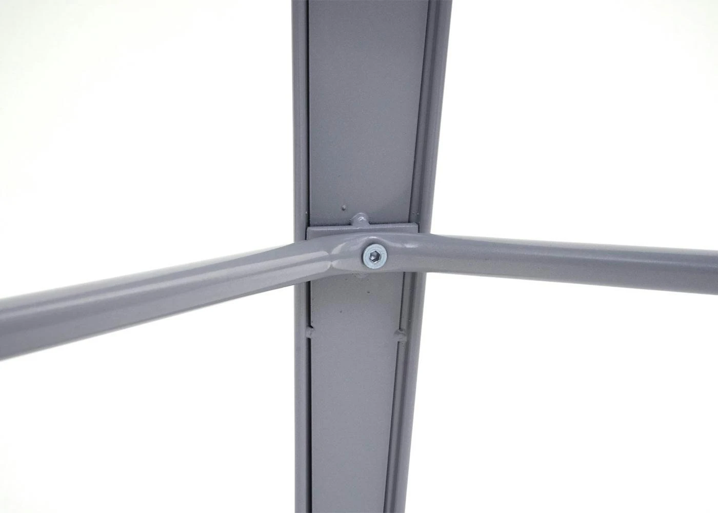 Stehtisch HWC-A73 Inkl. Holz-Tischplatte, Bistrotisch Bartisch, Metall Industriedesign 107x60x60cm ~ Grau 8 Stehtisch HWC-A73 Inkl. Holz-Tischplatte, Bistrotisch Bartisch, Metall Industriedesign 107x60x60cm ~ Grau – Bild 6