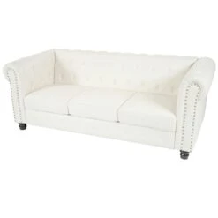 3er Sofa Couch Loungesofa Lille ~ Kunstleder, Coffee -Wohnmöbel 8dd8e56d 2bf3 4e21 8faf 60684e86a365 2
