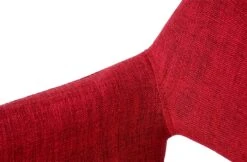 Esszimmerstuhl HWC-A50 III, Stuhl Küchenstuhl, Retro 50er Jahre, Stoff/Textil ~ Purpurrot, Chromfuß -Wohnmöbel 9257123f e965 43b2 84c0 c5eac2bb30d7