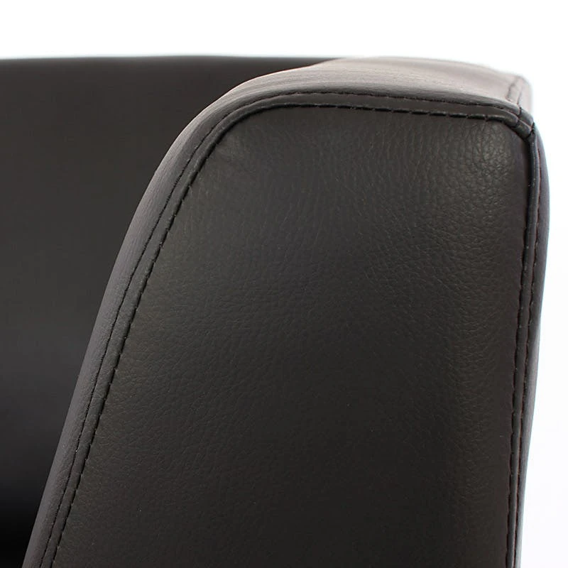 Modular 2-Sitzer Sofa Couch Lyon, Kunstleder ~ Schwarz 8 Modular 2-Sitzer Sofa Couch Lyon, Kunstleder ~ Schwarz – Bild 6