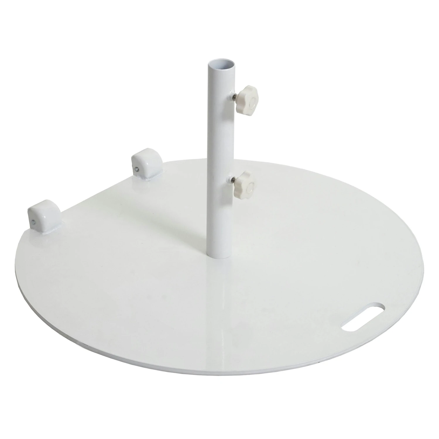 Sonnenschirmständer HWC-A33, Schirmständer Sonnenschirmfuß Sonnenschirmhalter, Rollbar, Metall, 22kg Ø 69cm ~ Grau 5 Sonnenschirmständer HWC-A33, Schirmständer Sonnenschirmfuß Sonnenschirmhalter, Rollbar, Metall, 22kg Ø 69cm ~ Grau – Bild 3