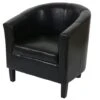 Sessel Newport T379, Loungesessel Clubsessel, Kunstleder ~ Schwarz -Wohnmöbel 9cc32435 906b 4a1b 9455 4820ccb98ee1 1