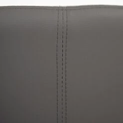 Esszimmerstuhl HWC-A50 II, Stuhl Küchenstuhl, Retro 50er Jahre Design ~ Kunstleder, Grau, Helle Beine -Wohnmöbel 9e38b13f c814 45da a365 0123ef9f67c6