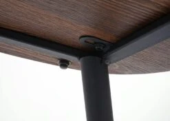 2er-Set Barhocker HWC-G69, Tresenhocker Barstuhl, Massivholz Retro Design Metall Fußablage Gastronomie ~ Vintage Braun -Wohnmöbel a0c0e11e e233 4cb6 88be ca28d0561325