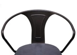 2er-Set Barhocker HWC-H10b, Höhenverstellbar, Armlehne, Tresenhocker Barstuhl Industrial Drehbar ~ Vintage Schwarz-grau -Wohnmöbel a4fe1b28 3803 45a7 9873 0a805906671b