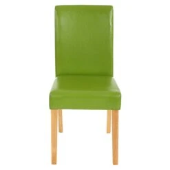 6er-Set Esszimmerstuhl Stuhl Küchenstuhl Littau ~ Kunstleder, Grün, Helle Beine -Wohnmöbel a5d479a1 d65e 4716 8194 c4c1d678b421