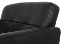 Esszimmerstuhl Orlando, Küchenstuhl Drehstuhl Stuhl, Kunstleder Chrom ~ Schwarz -Wohnmöbel a70ae940 508f 4da1 bc25 913b842bb555