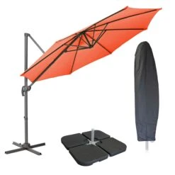 Sonnenschirmständer HWC-F79, Ampelschirmständer Marktschirmständer Für Bodenkreuz, Befüllbar 124kg -Wohnmöbel a9833471 890d 4255 baef 8b10bedd9577 1