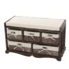 Kommode Und Sitzbank Mit 5 Schubladen, 45x77x36cm, Shabby-Look, Vintage ~ Braun 1 Kommode Und Sitzbank Mit 5 Schubladen, 45x77x36cm, Shabby-Look, Vintage ~ Braun -Wohnmöbel b51fa9c4 f65f 4f87 81a1 1a760fd9049f 2