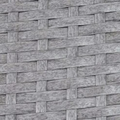 Poly-Rattan Gartenbank Halden, Sitzbank Bank ~ Grau, Kissen Creme -Wohnmöbel b7f5017f 0767 4b21 96be e8746753eaac