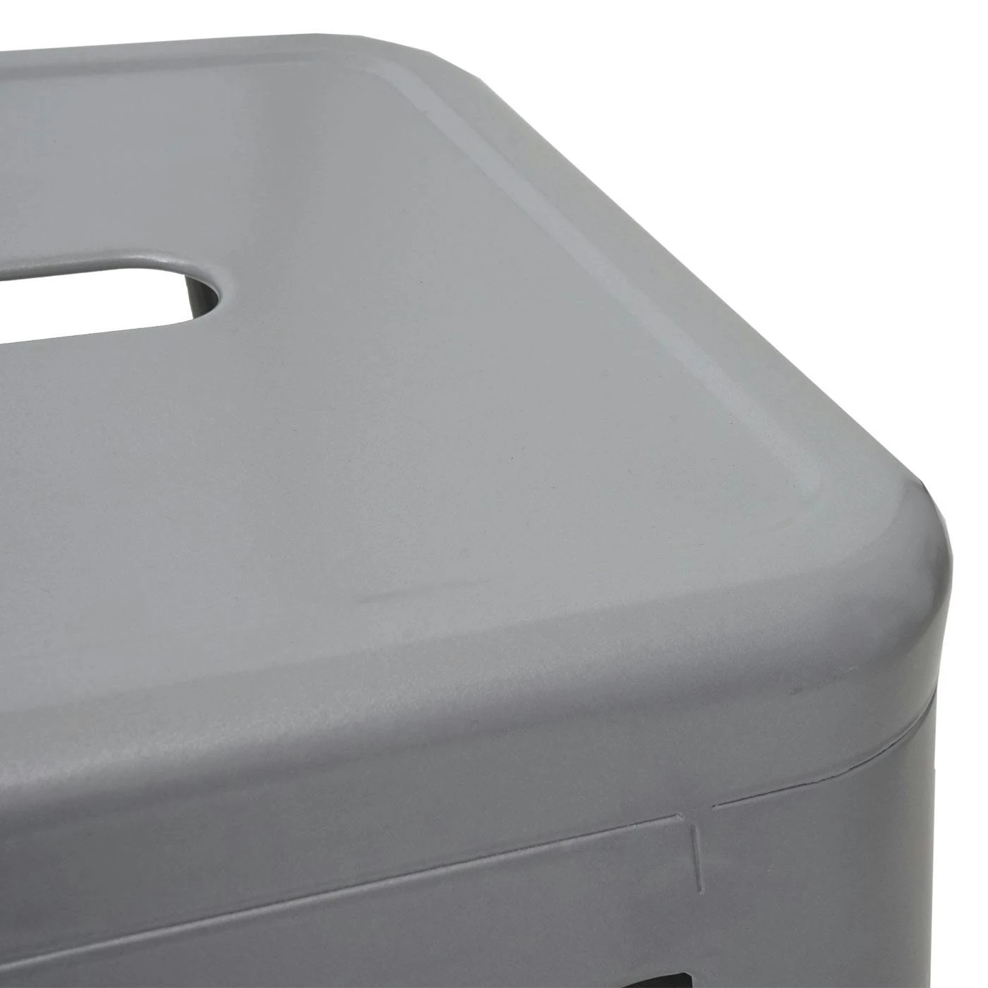 6er-Set Hocker HWC-A73, Metallhocker Sitzhocker, Metall Industriedesign Stapelbar ~ Grau 8 6er-Set Hocker HWC-A73, Metallhocker Sitzhocker, Metall Industriedesign Stapelbar ~ Grau – Bild 6