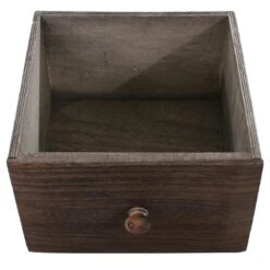 Schrank Kommode 74x30x25cm, Shabby-Look, Vintage ~ Braun -Wohnmöbel bd80041b db25 4a28 9233 6eb8c74b888d