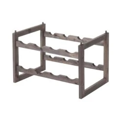 Weinregal HWC-C91, Flaschenregal Barschrank Weinständer Für 10 Flaschen, Tanne Holz Vintage 157x57x38cm -Wohnmöbel be833e06 96ae 4af7 a09c a4a42cc1575a