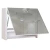 Spiegelschrank HWC-B19, Wandspiegel Badspiegel Badezimmer, Aufklappbar Hochglanz 48x79cm ~ Weiß -Wohnmöbel c078448d 33b4 4167 ab51 548f8de6ff8b 2