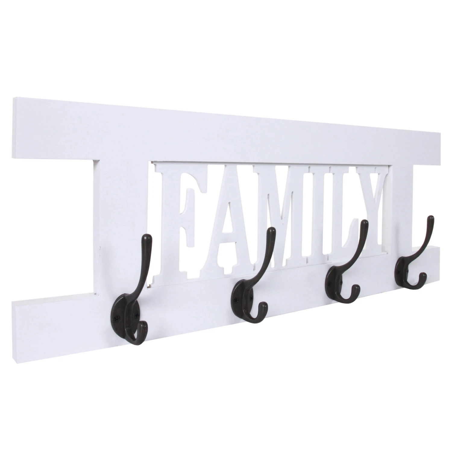 Wandgarderobe HWC-C60 Family, Garderobe Garderobenpaneel, Shabby-Look Vintage 60x21cm ~ Grün, Shabby 4 Wandgarderobe HWC-C60 Family, Garderobe Garderobenpaneel, Shabby-Look Vintage 60x21cm ~ Grün, Shabby – Bild 2