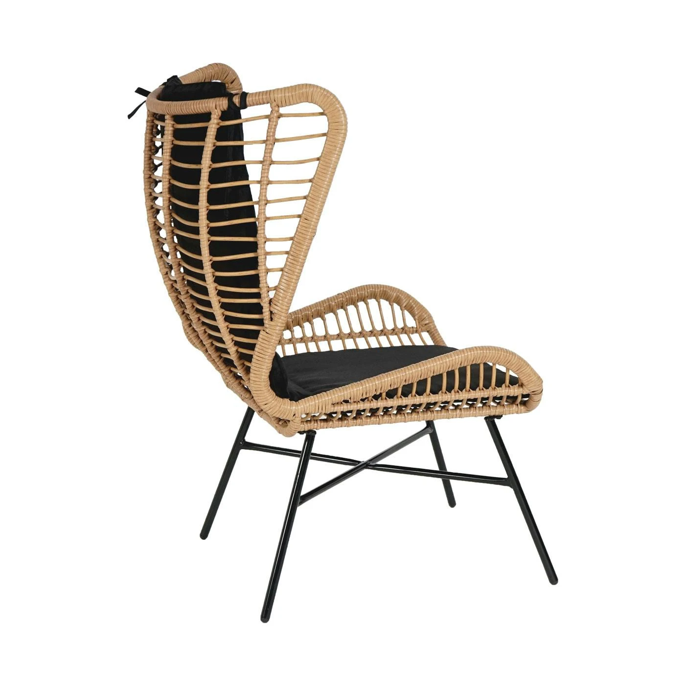 Poly-Rattan Set HWC-G17b, Balkon-Set Gartengarnitur Sitzgruppe Stuhl+Hocker Sessel, Seil ~ Naturfarben, Kissen Anthrazit 6 Poly-Rattan Set HWC-G17b, Balkon-Set Gartengarnitur Sitzgruppe Stuhl+Hocker Sessel, Seil ~ Naturfarben, Kissen Anthrazit – Bild 4