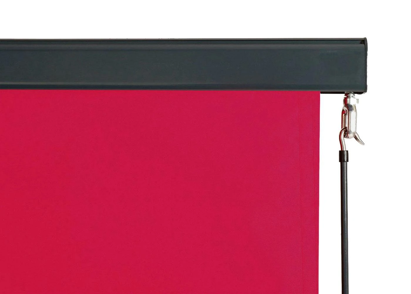 Vertikalmarkise HWC-F42, Senkrechtmarkise Sichtschutz Außenrollo Rollo, UV-Schutz 50 Stoff ~ 250x180cm, Bordeaux-rot 8 Vertikalmarkise HWC-F42, Senkrechtmarkise Sichtschutz Außenrollo Rollo, UV-Schutz 50 Stoff ~ 250x180cm, Bordeaux-rot – Bild 6