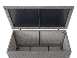 Poly-Rattan Kissenbox HWC-D88, Gartentruhe Auflagenbox Truhe ~ Basic Grau, 51x115x59cm 250l 13 Poly-Rattan Kissenbox HWC-D88, Gartentruhe Auflagenbox Truhe ~ Basic Grau, 51x115x59cm 250l -Wohnmöbel c99966b8 905d 48b9 9634 9fb3b297b7bd