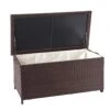 Poly-Rattan Kissenbox HWC-D88, Gartentruhe Auflagenbox Truhe ~ Premium Braun, 51x115x59cm 250l -Wohnmöbel cc5fc331 ad10 484b 8cad 725bf2508068 1