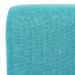 2er-Set Esszimmerstuhl HWC-F61, Stuhl Lounge-Stuhl, Stoff/Textil ~ Petrol -Wohnmöbel d01cde02 154f 4cd0 91be 9750543cb586