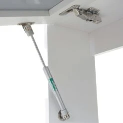 Spiegelschrank HWC-B19, Wandspiegel Badspiegel Badezimmer, Aufklappbar Hochglanz 48x79cm ~ Weiß -Wohnmöbel d0457c69 87ca 4bd0 b1e1 23aac5095958