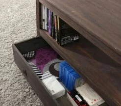 TV-Rack Fernsehtisch Lowboard TV-Regal, Shabby-Look, Vintage ~ Weiß -Wohnmöbel d087765e 4bac 49db aeb6 68005d86c846