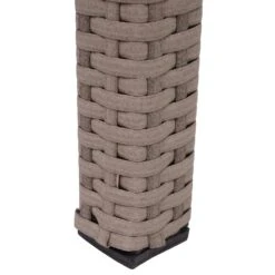 Poly-Rattan Tisch HWC-G19, Gartentisch Balkontisch, 120x75cm ~ Grau-braun -Wohnmöbel d51ecff2 c17f 4c68 80dc 7fc3d589b655
