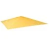 Ersatz-Bezug Für Luxus-Ampelschirm HWC-A96, Sonnenschirmbezug Ersatzbezug, 3x3m (Ø4,24m) Polyester 2,7kg ~ Gelb