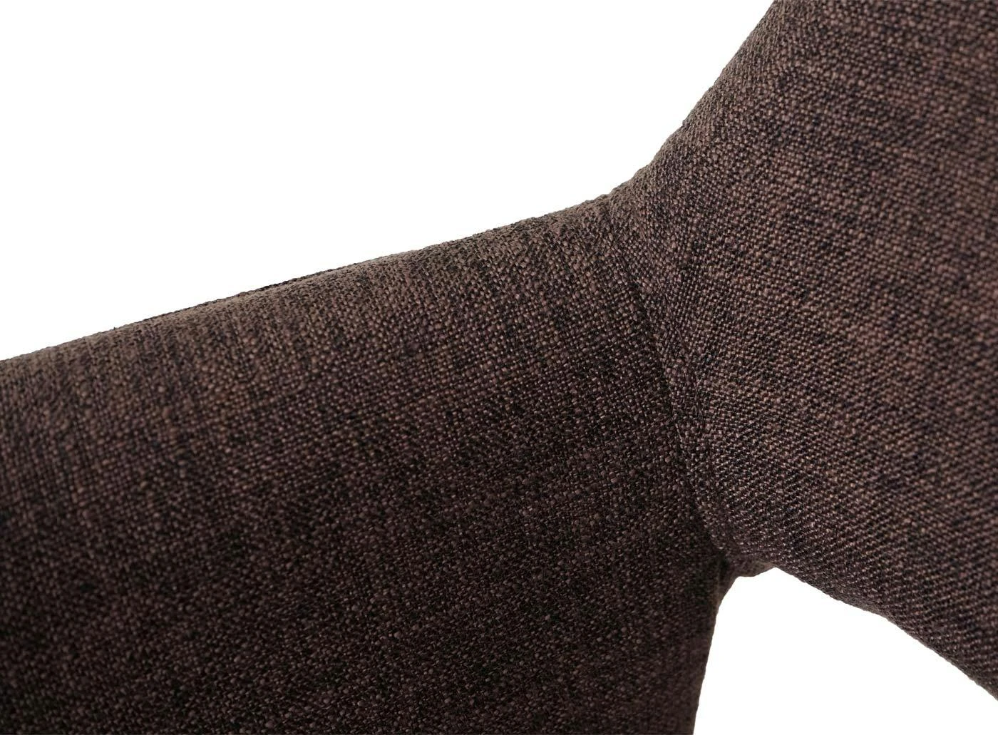 Esszimmerstuhl HWC-A50 III, Stuhl Küchenstuhl, Retro 50er Jahre, Stoff/Textil ~ Braun, Chromfuß 9 Esszimmerstuhl HWC-A50 III, Stuhl Küchenstuhl, Retro 50er Jahre, Stoff/Textil ~ Braun, Chromfuß – Bild 7