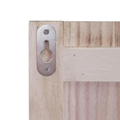 Wandgarderobe HWC-C89 Welcome, Garderobe Garderobenpaneel, Shabby-Look Vintage, 91x60cm ~ Naturbraun -Wohnmöbel d9ddfe74 b203 4fad b3ff 3f9155c73c71