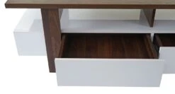 TV-Rack HWC-B51, Fernsehtisch Lowboard Schrank, 3D-Struktur Walnuss-Optik Hochglanz 46x150x45cm 15 TV-Rack HWC-B51, Fernsehtisch Lowboard Schrank, 3D-Struktur Walnuss-Optik Hochglanz 46x150x45cm -Wohnmöbel dbf35a05 3901 4798 90a9 5857949c6800