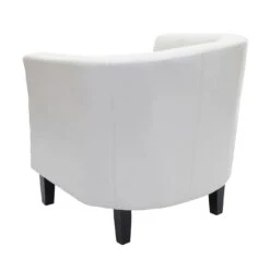 Sessel Newport T810, Loungesessel Clubsessel Chesterfield, Kunstleder ~ Weiß -Wohnmöbel de295e89 87f0 4ef6 8cdb 252ea6e16021