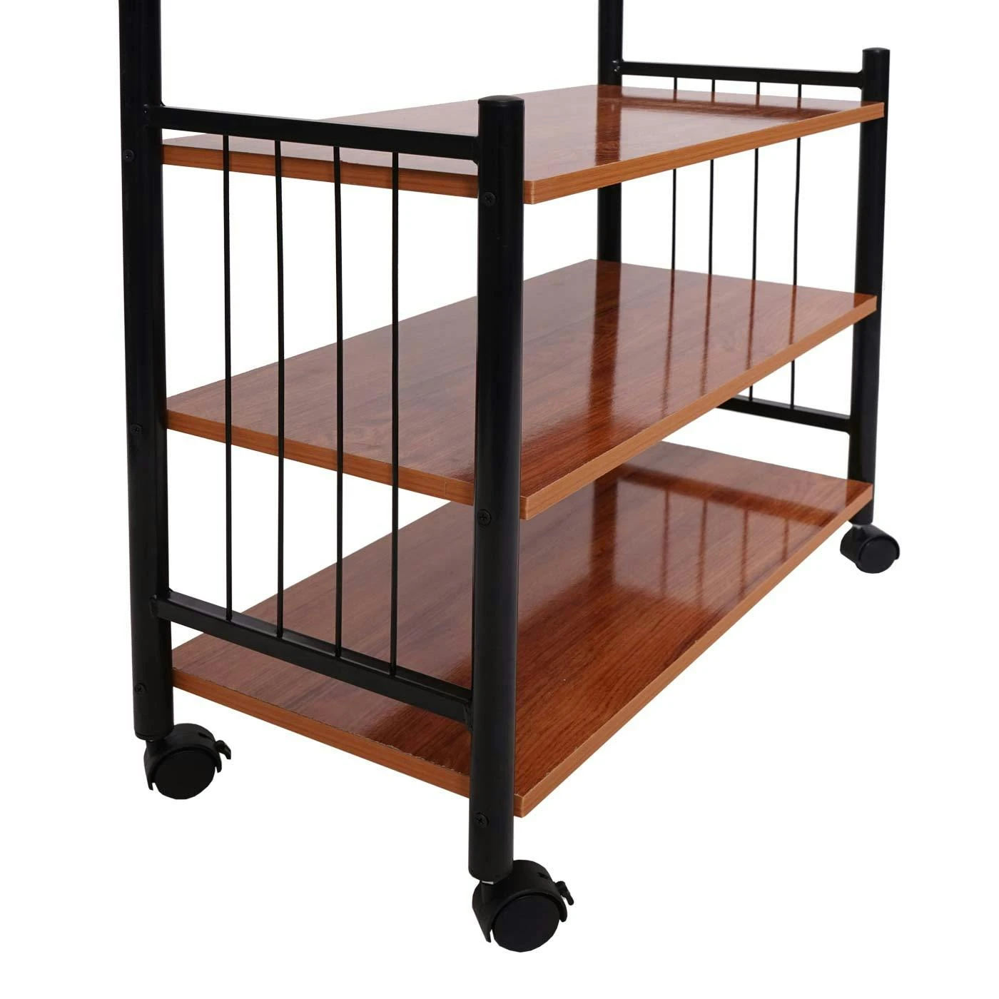 Metall-Garderobe Oshawa, Standgarderobe Kleiderstange, 186x65x34cm 9 Metall-Garderobe Oshawa, Standgarderobe Kleiderstange, 186x65x34cm – Bild 7