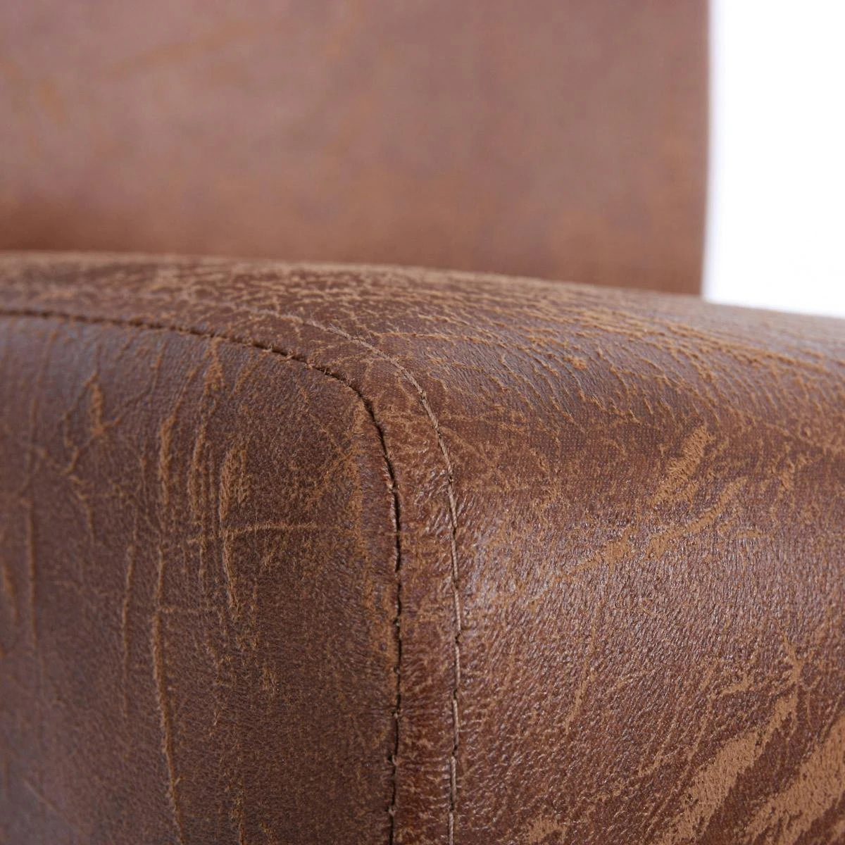 6er-Set Esszimmerstuhl Stuhl Küchenstuhl Littau ~ Textil, Wildlederimitat, Dunkle Beine 8 6er-Set Esszimmerstuhl Stuhl Küchenstuhl Littau ~ Textil, Wildlederimitat, Dunkle Beine – Bild 6