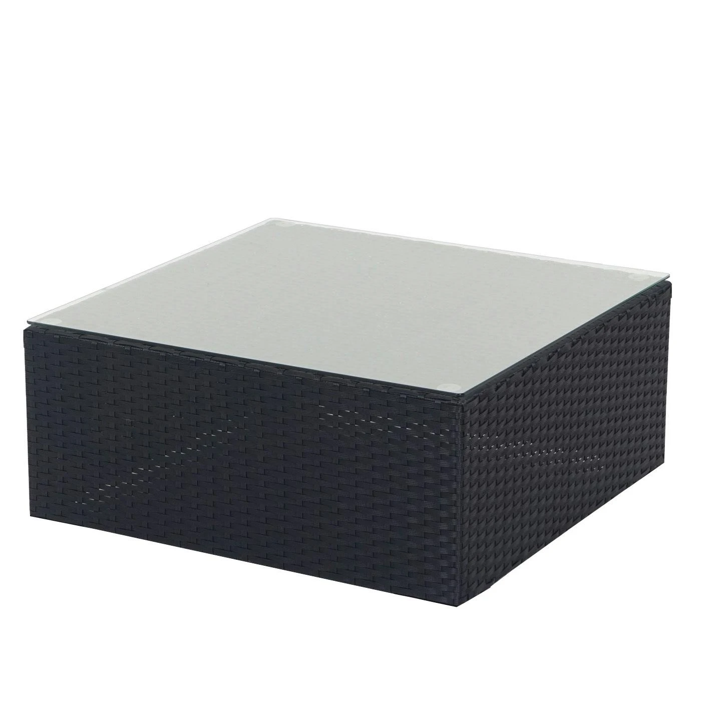 Poly-Rattan-Garnitur HWC-D28, Gartengarnitur Sofa Set ~ Anthrazit, Polster Grau Ohne Deko-Kissen/Abdeckung 8 Poly-Rattan-Garnitur HWC-D28, Gartengarnitur Sofa Set ~ Anthrazit, Polster Grau Ohne Deko-Kissen/Abdeckung – Bild 6