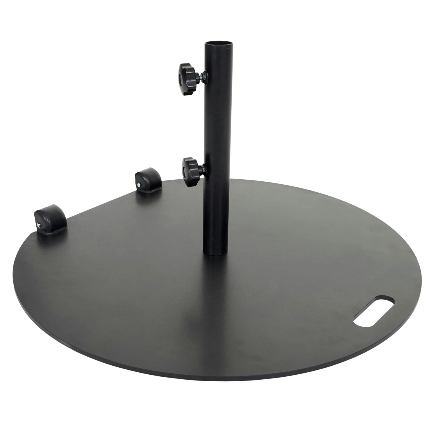 Sonnenschirmständer HWC-A33, Schirmständer Sonnenschirmfuß Sonnenschirmhalter, Rollbar, Metall, 22kg Ø 69cm ~ Grau 4 Sonnenschirmständer HWC-A33, Schirmständer Sonnenschirmfuß Sonnenschirmhalter, Rollbar, Metall, 22kg Ø 69cm ~ Grau – Bild 2