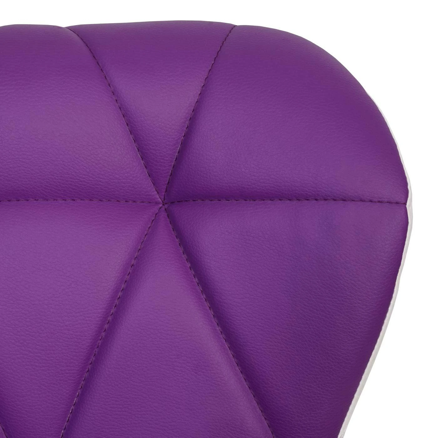 2er-Set Barhocker HWC-A92, Barstuhl Tresenhocker, Höhenverstellbar Kunstleder ~ Lila 8 2er-Set Barhocker HWC-A92, Barstuhl Tresenhocker, Höhenverstellbar Kunstleder ~ Lila – Bild 6