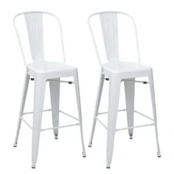 2er-Set Barhocker HWC-A89, Barstuhl Tresenhocker Mit Lehne ~ Kunstleder, Weiß 11 2er-Set Barhocker HWC-A89, Barstuhl Tresenhocker Mit Lehne ~ Kunstleder, Weiß -Wohnmöbel ed3a7c9e 63be 4dd9 8c9f efbb74c820d0 3