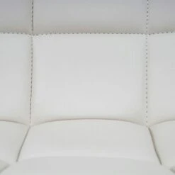 Esszimmerstuhl HWC-C41, Stuhl Küchenstuhl, Höhenverstellbar Drehbar, Kunstleder ~ Creme -Wohnmöbel f231636a 4b90 4f23 b46d f8ec5dff7d66