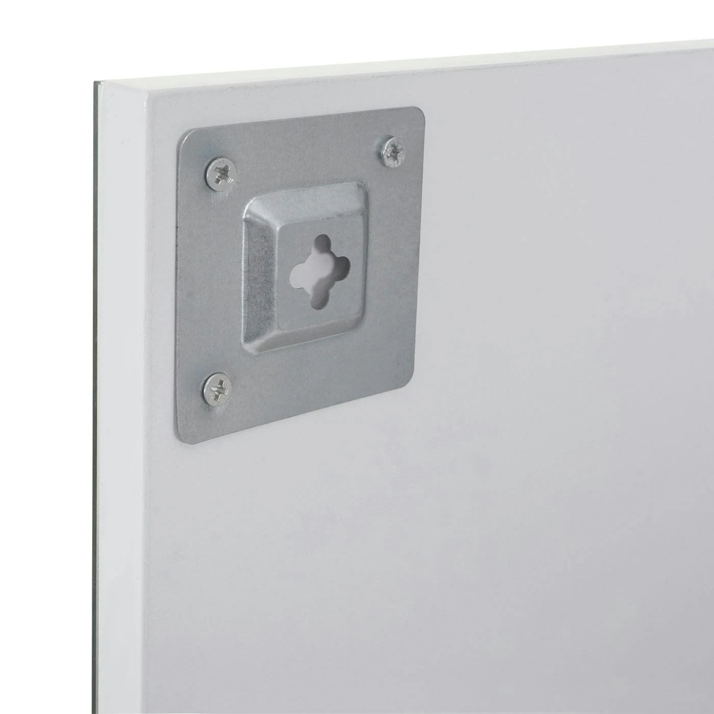 Wandspiegel Mit Ablage HWC-B19, Badspiegel Badezimmer, Hochglanz 75x80cm ~ Weiß 9 Wandspiegel Mit Ablage HWC-B19, Badspiegel Badezimmer, Hochglanz 75x80cm ~ Weiß – Bild 7