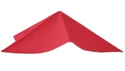 Ersatz-Bezug Für Luxus-Ampelschirm HWC-A96, Sonnenschirmbezug Ersatzbezug, 3x3m (Ø4,24m) Polyester 2,7kg ~ Rot -Wohnmöbel fa5d89f8 5dc5 4d86 8f2b 5f7fa9b7e3a4